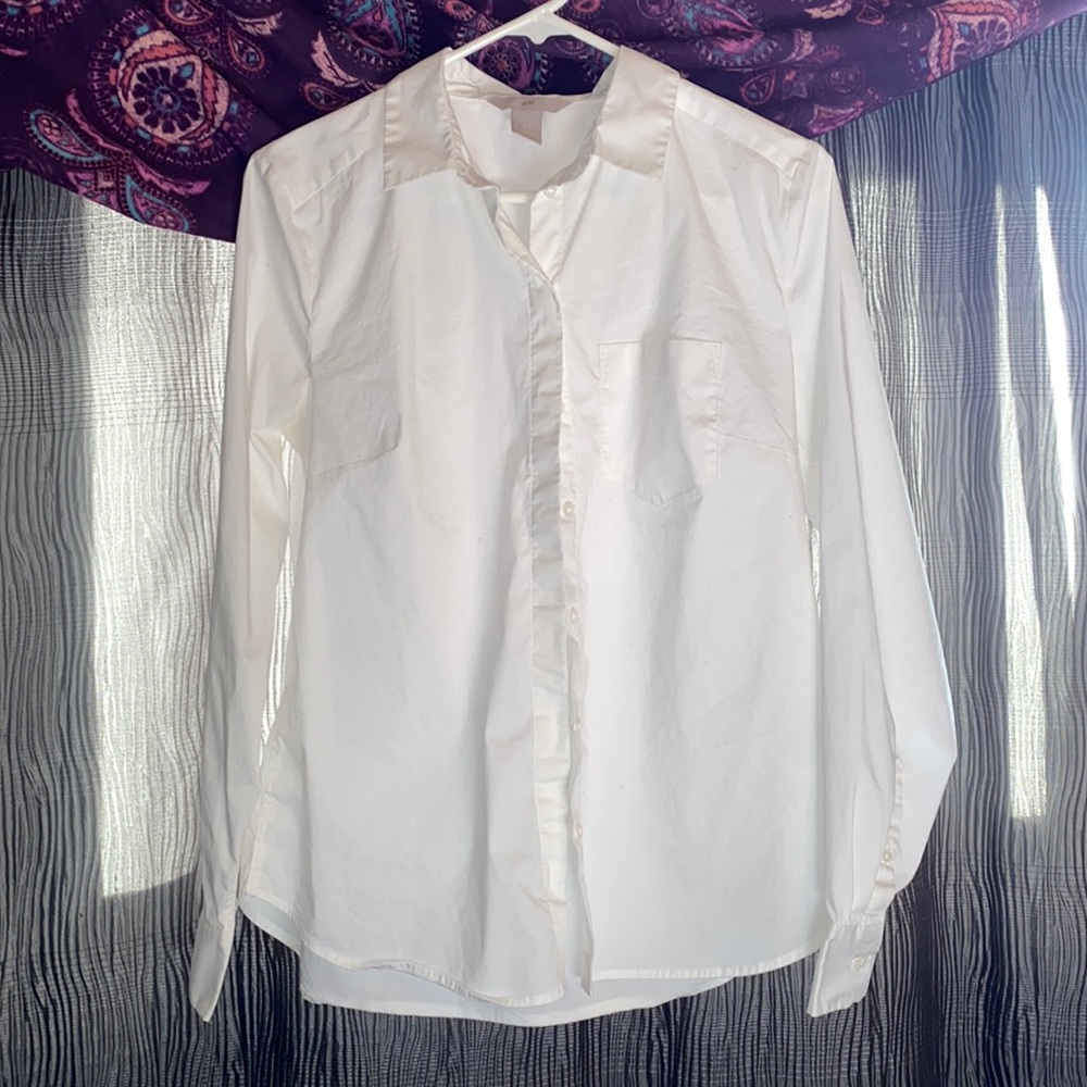 WHITE DRESS SHIRT